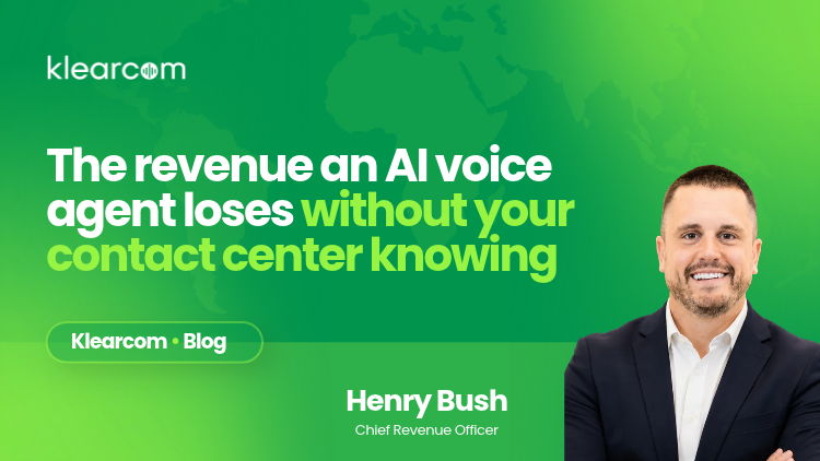 The revenue an AI voice agent loses without your contact center knowing