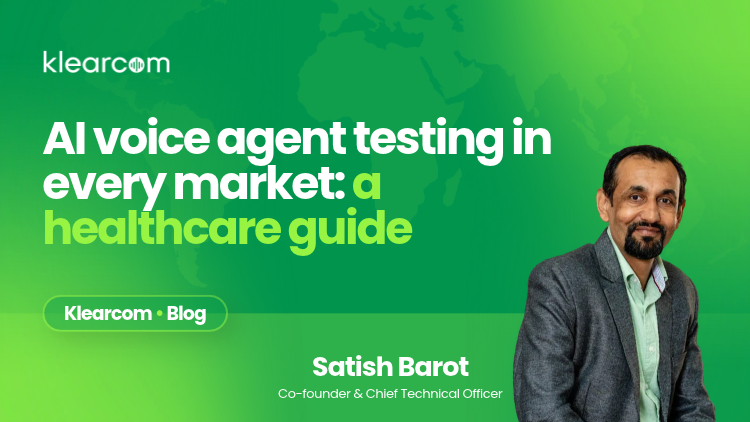 AI voice agent testing in every market: a healthcare guide