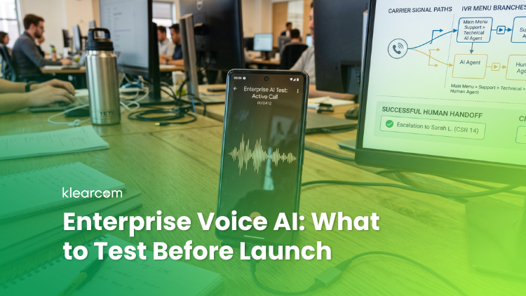 Enterprise Voice AI: What to Test Before Launch