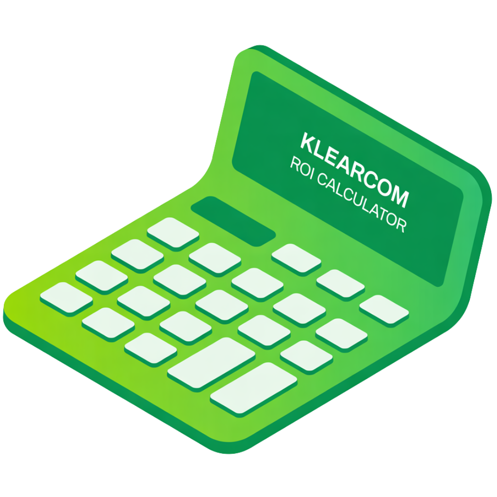 KLEARCOM ROI CALCULATOR
