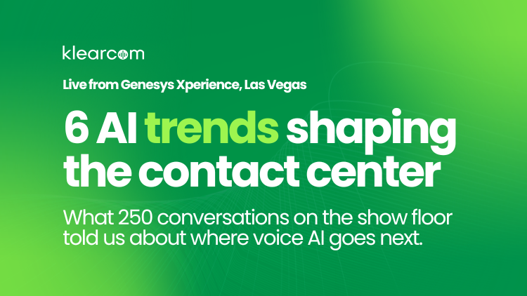 6 Key AI Trends for Contact Centers, And What They Mean For You