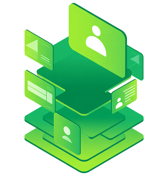 Klearcom Career Page Isometric Imagery